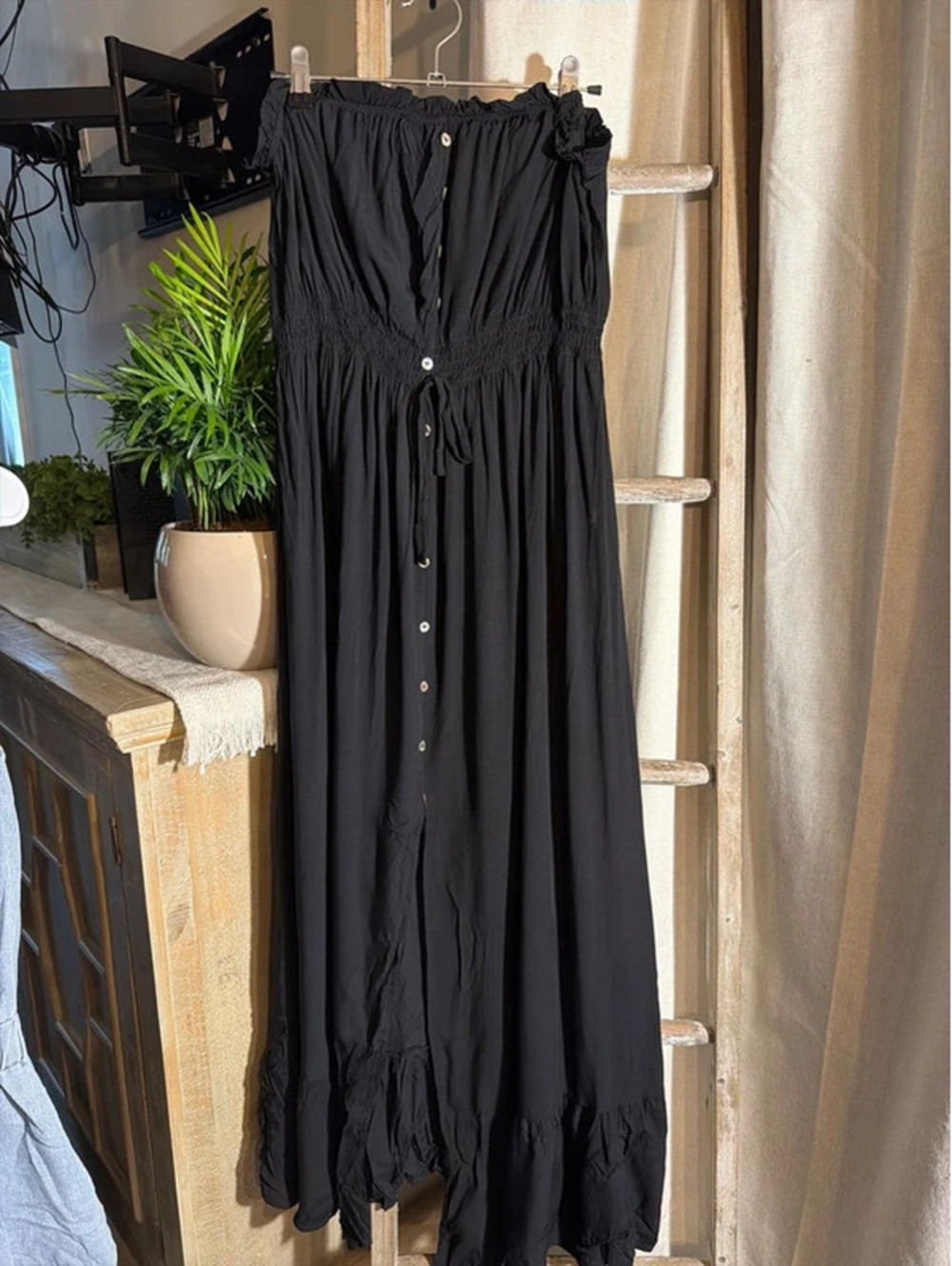 Tube top dress
